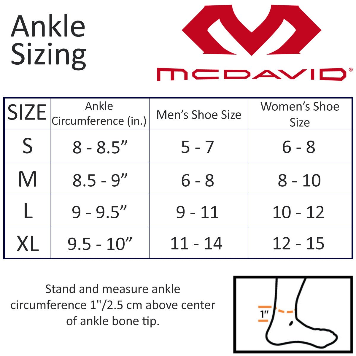 McDavid HyperBlend Adult Ankle Sleeve Compression Support - Black - Forza Sports