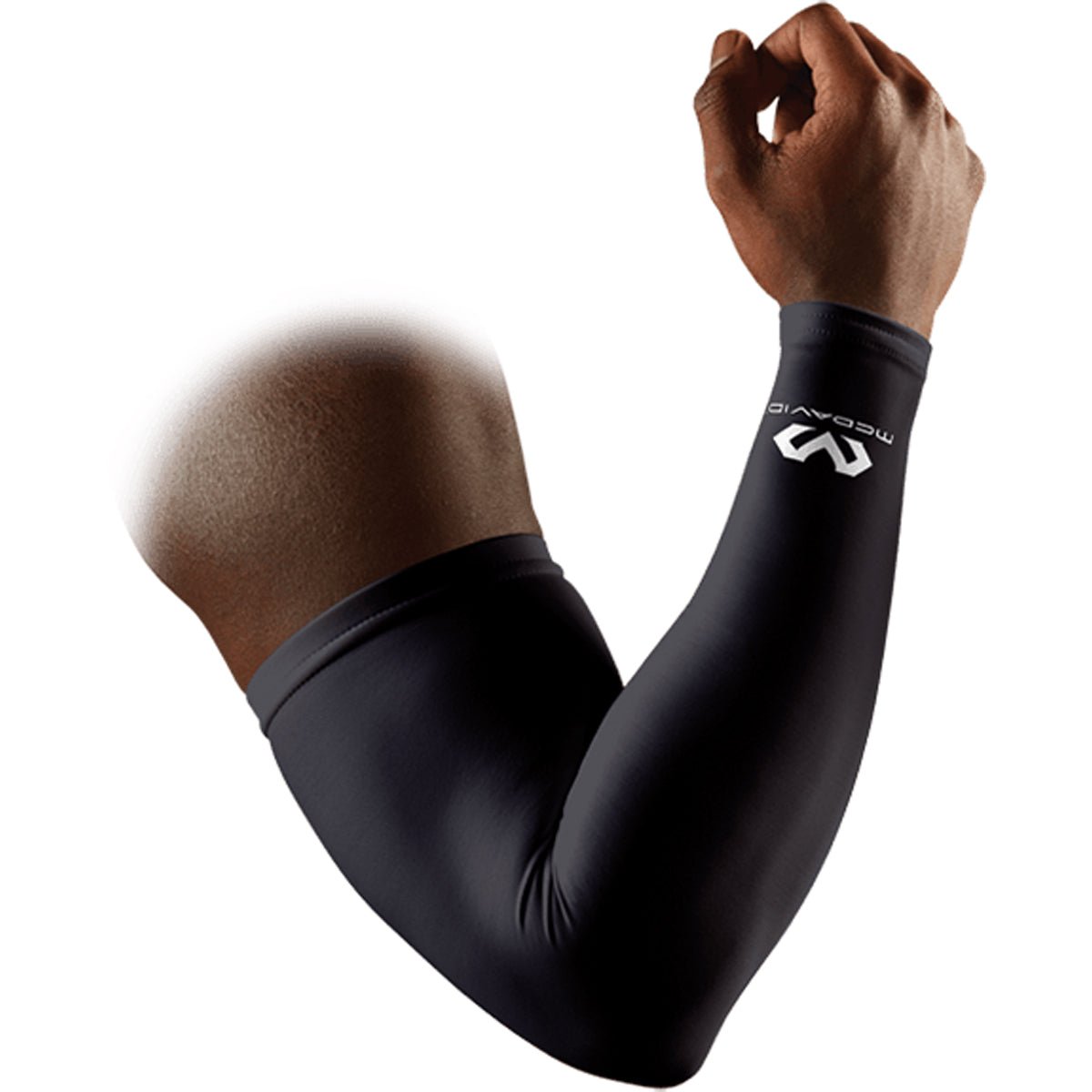 McDavid Adult Compression Arm Sleeve - Black - Forza Sports