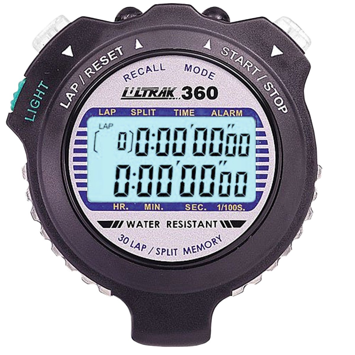 Ultrak 360 Dual Split Memory Stopwatch with Electro Luminescent Display - Forza Sports