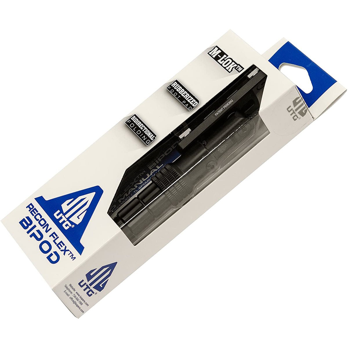 UTG Recon Flex M - LOK Bipod - Matte Black - Forza Sports