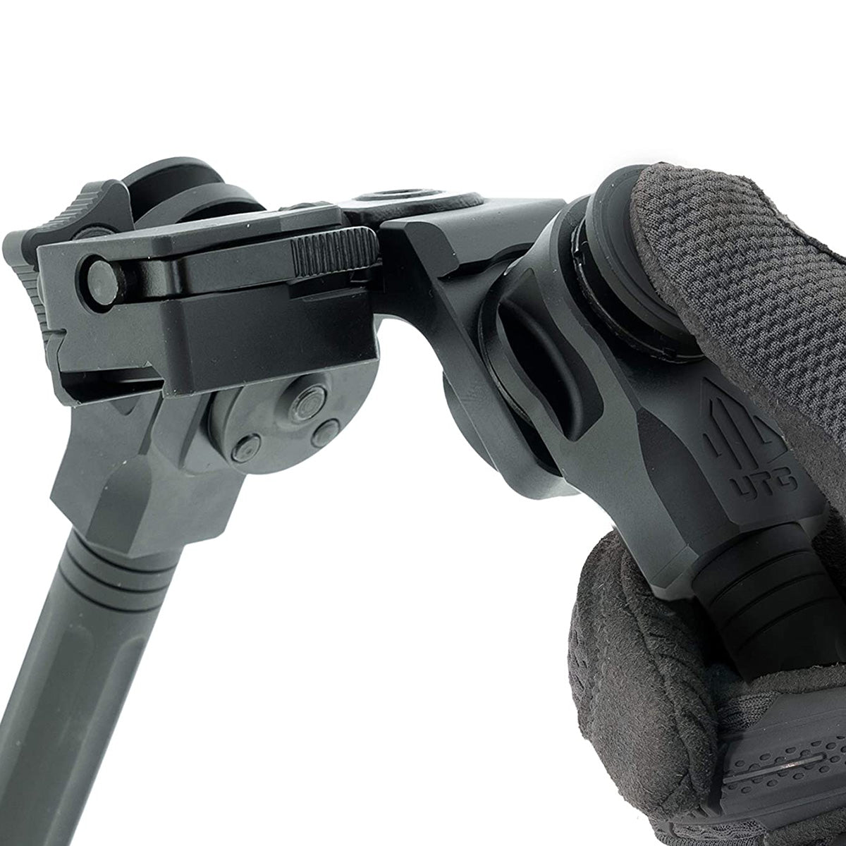 UTG 7" to 11" Center Height Picatinny Over Bore Bipod - Black - Forza Sports