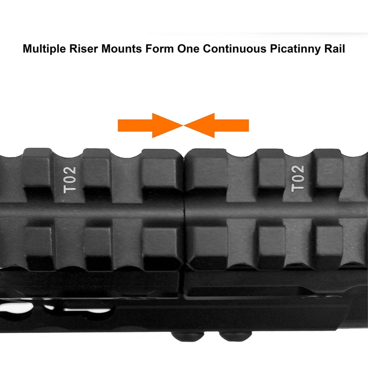 UTG Super Slim Picatinny Riser Mount - Forza Sports
