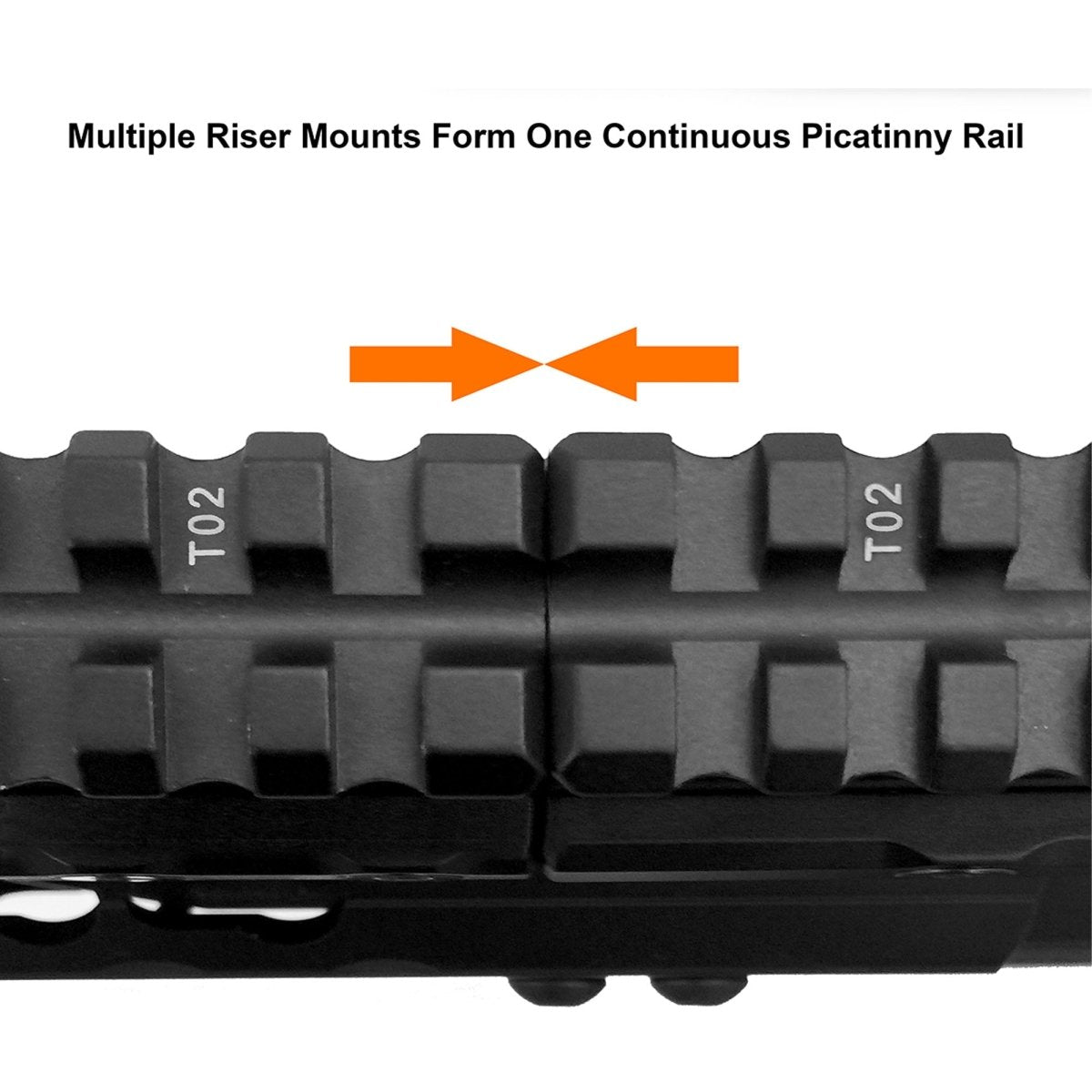 UTG Super Slim Picatinny Riser Mount - Forza Sports