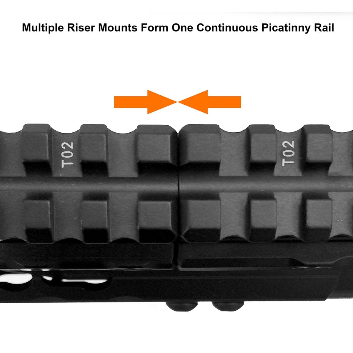 UTG Super Slim Picatinny Riser Mount - Forza Sports