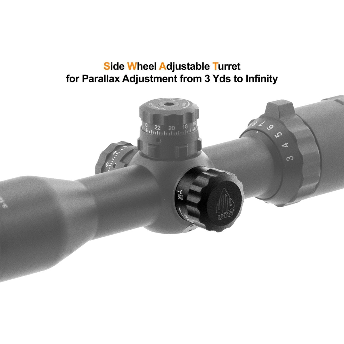 UTG BugBuster 3 - 12X32 1" Scope, Side AO, Mil - dot, QD Rings - Forza Sports
