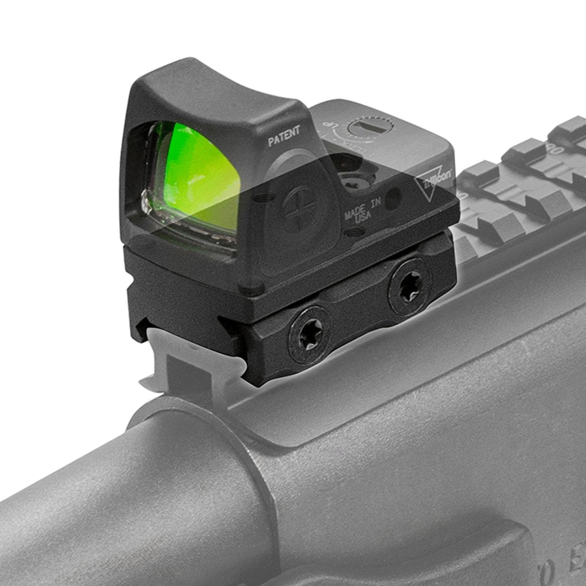 UTG Low Mount for RMR Footprint, Picatinny, Black - Forza Sports