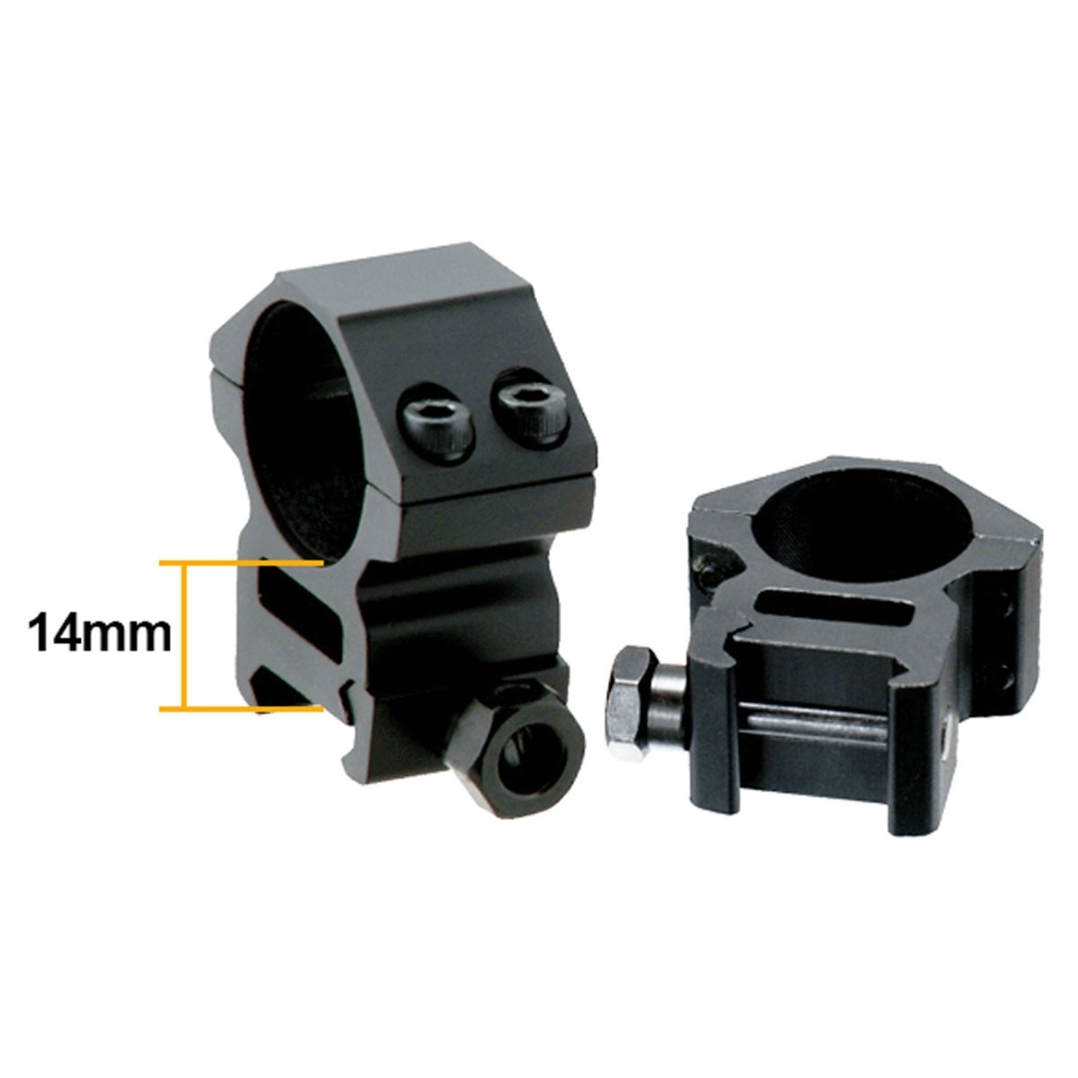 UTG True Hunter 2 - 7X32 1" Handgun Scope, Long Eye Relief, PDC Reticle, Black - Forza Sports