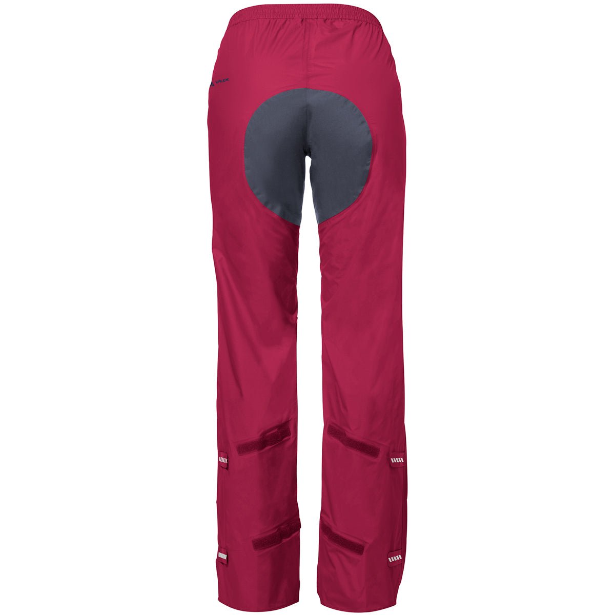 Vaude Women's Drop Biking Rain Pants II - Crimson Red - Forza Sports