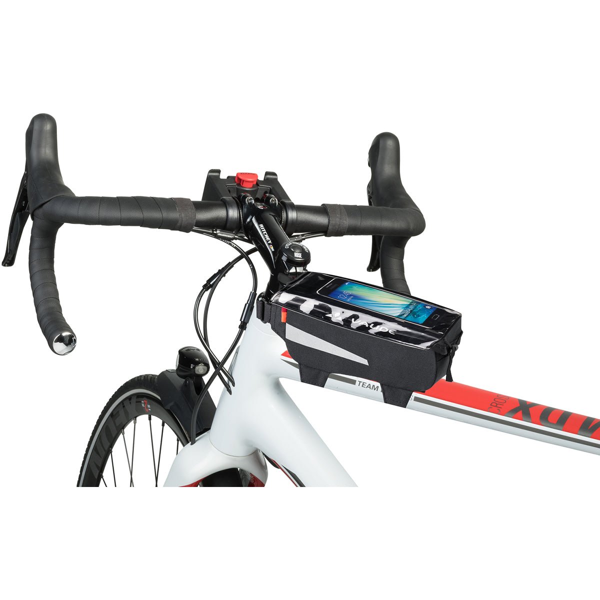 Vaude Carbo Guide Top Bike Tube Bag - Black - Forza Sports