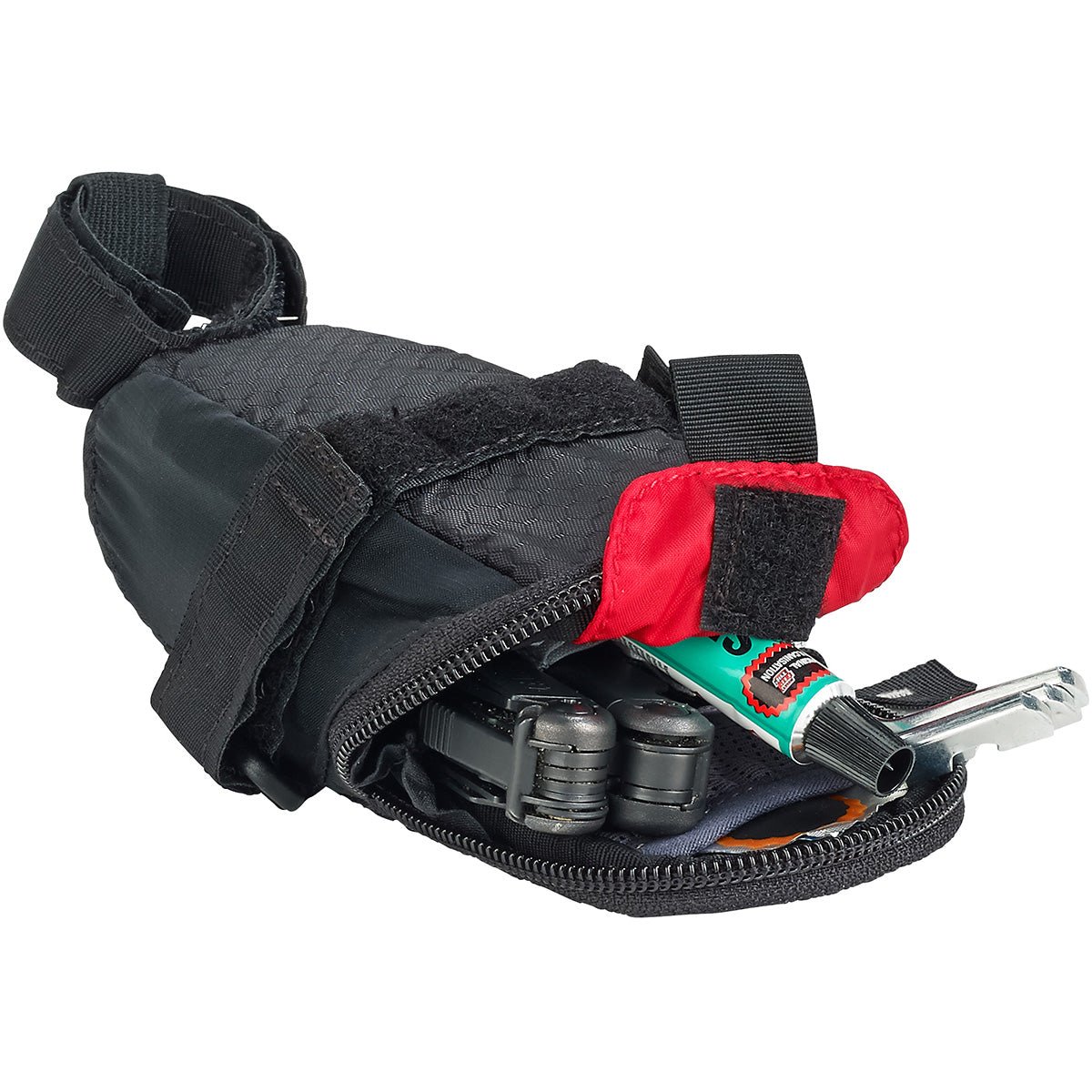 Vaude Race Light Bike Tools Saddlebag - Black - Forza Sports