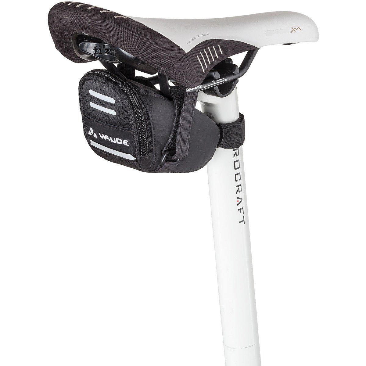 Vaude Race Light Bike Tools Saddlebag - Black - Forza Sports