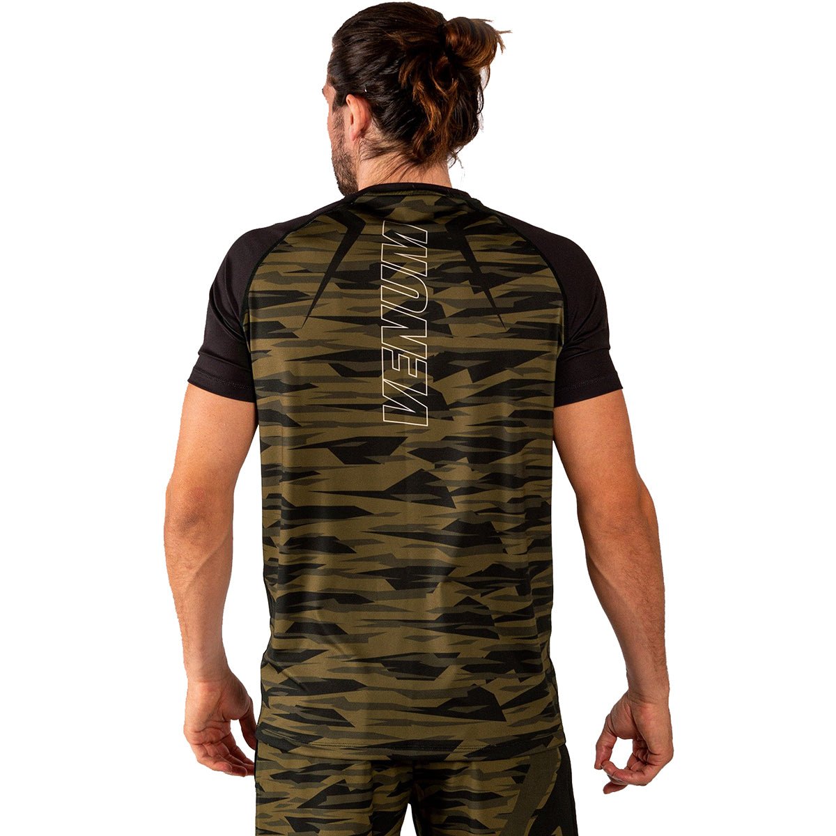 Venum Contender 5.0 Dry Tech T-Shirt - Khaki Camo - Forza Sports