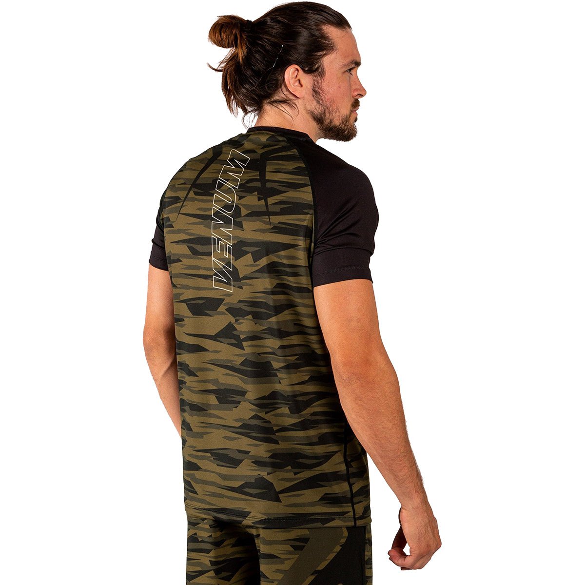 Venum Contender 5.0 Dry Tech T-Shirt - Khaki Camo - Forza Sports