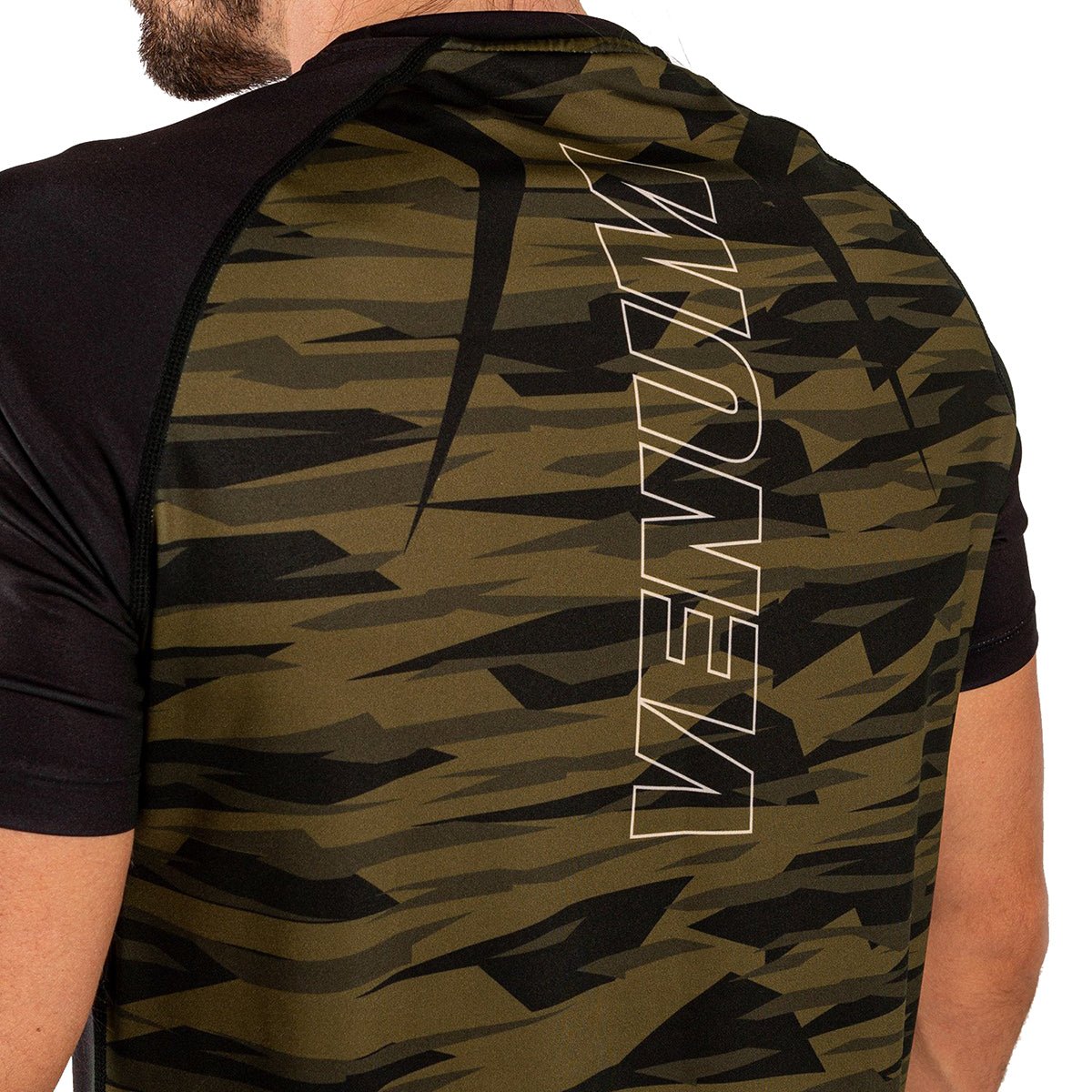 Venum Contender 5.0 Dry Tech T-Shirt - Khaki Camo - Forza Sports