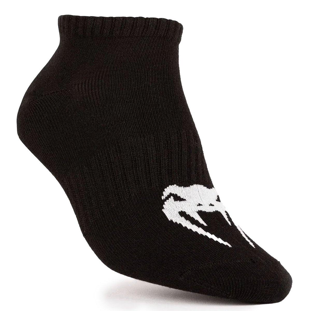 Venum Classic Footlet Socks 3-Pack - Black/White - Forza Sports