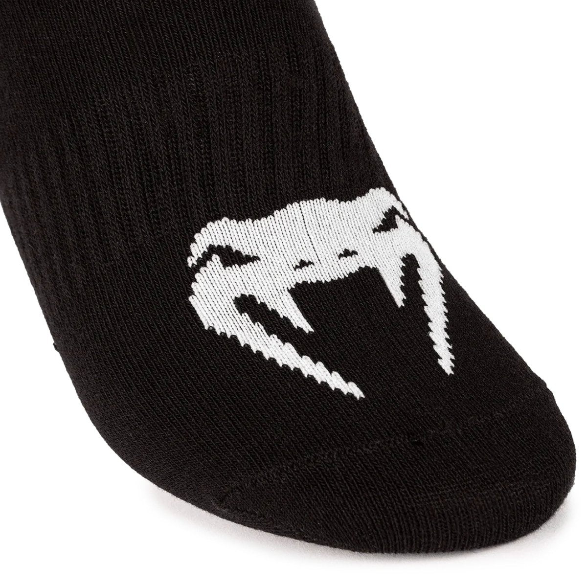 Venum Classic Footlet Socks 3-Pack - Black/White - Forza Sports
