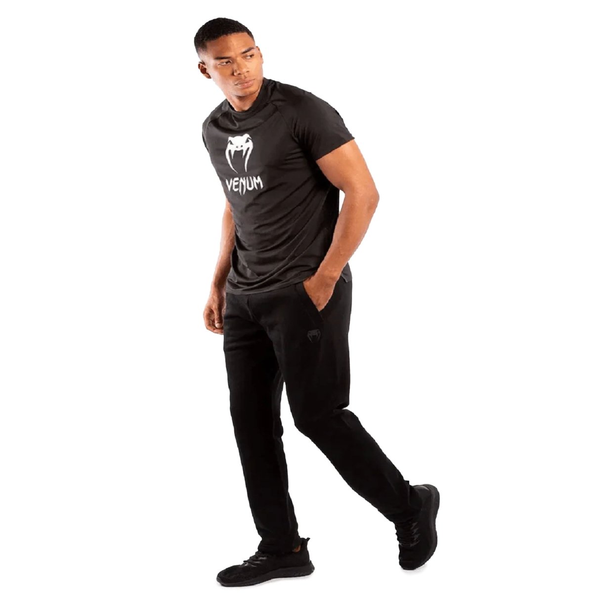 Venum Classic Jogger Pants - Black/Black - Forza Sports