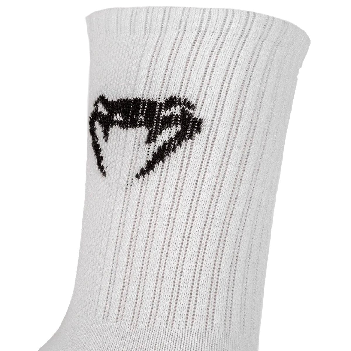 Venum Classic Socks 3-Pack - White/Black - Forza Sports