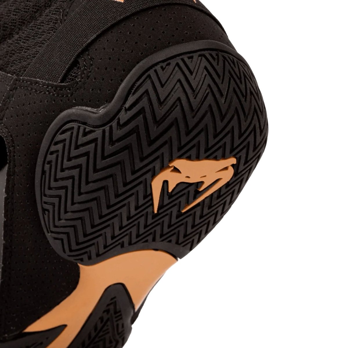 Venum Elite Boxing Shoes - Black/Bronze - Forza Sports