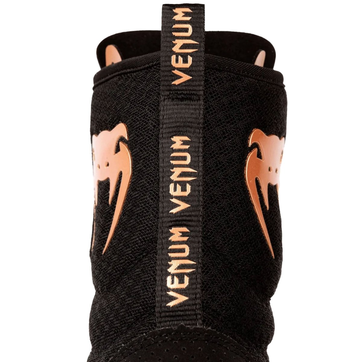 Venum Elite Boxing Shoes - Black/Bronze - Forza Sports