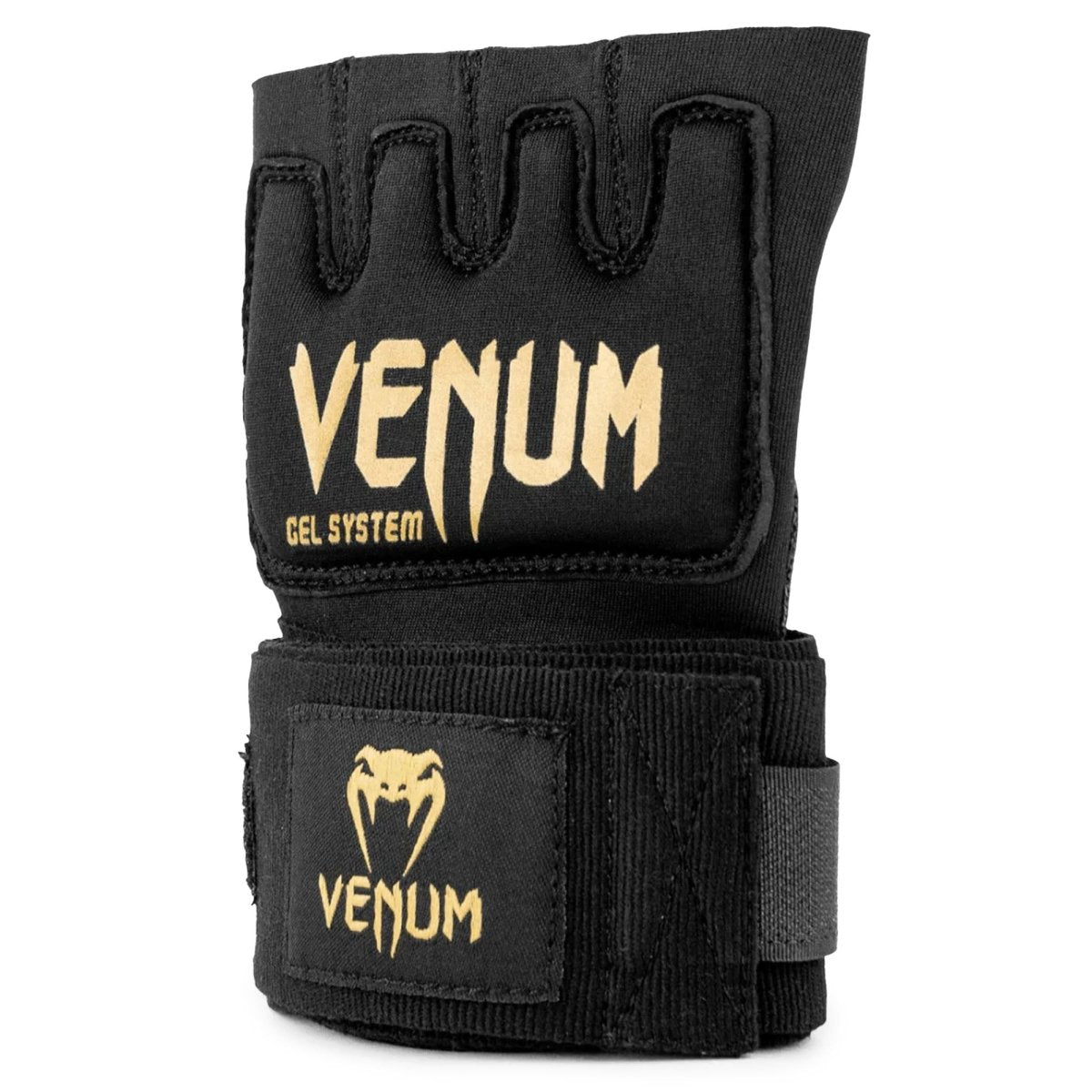 Venum Kontact Boxing Gel Glove Wraps - Black/Gold - Forza Sports
