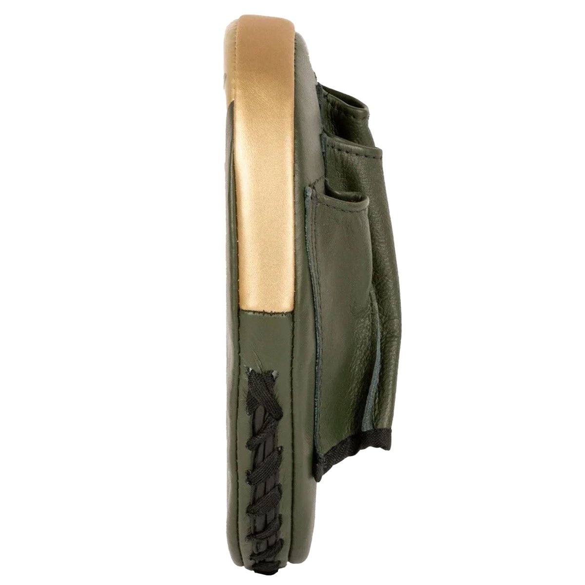 Venum Pro Boxing Flat Punch Mitts - Khaki/Gold - Forza Sports