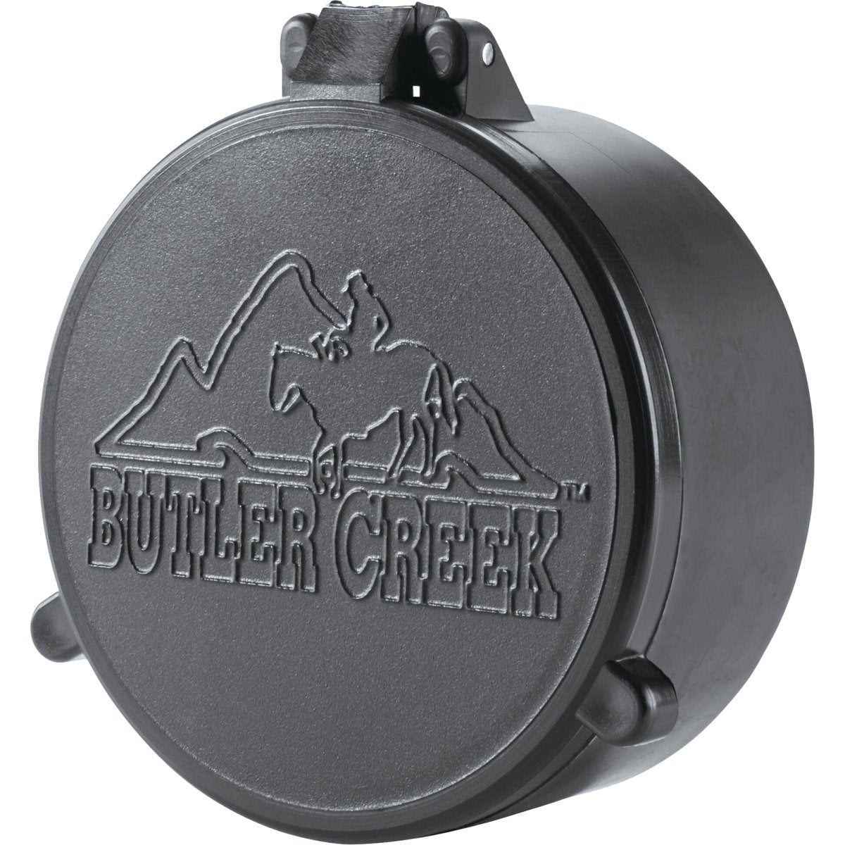 Butler Creek Objective Lens Flip - Open Scope Cover - Black - Forza Sports