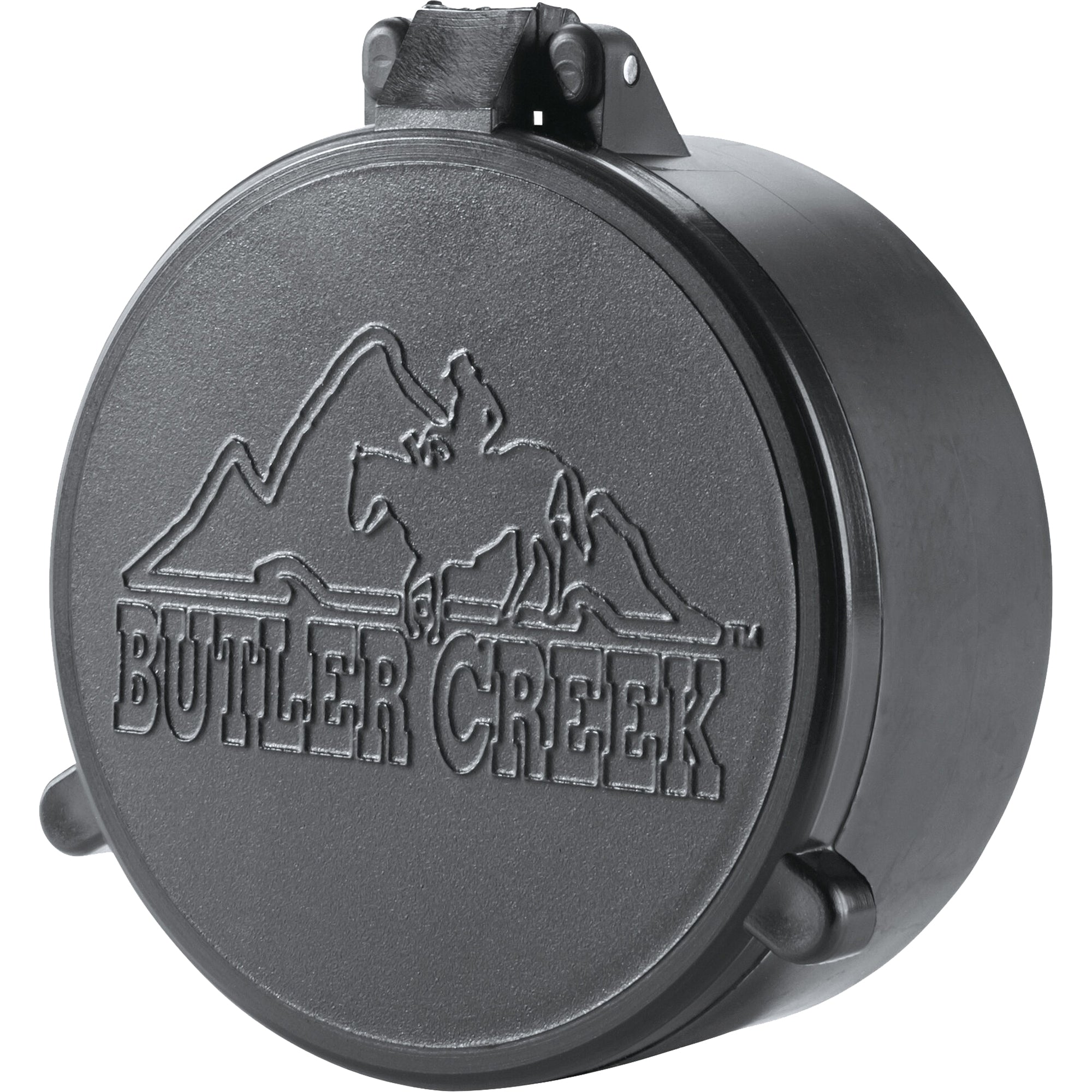 Butler Creek Objective Lens Multiflex Flip-Open Scope Cover - Black Butler Creek