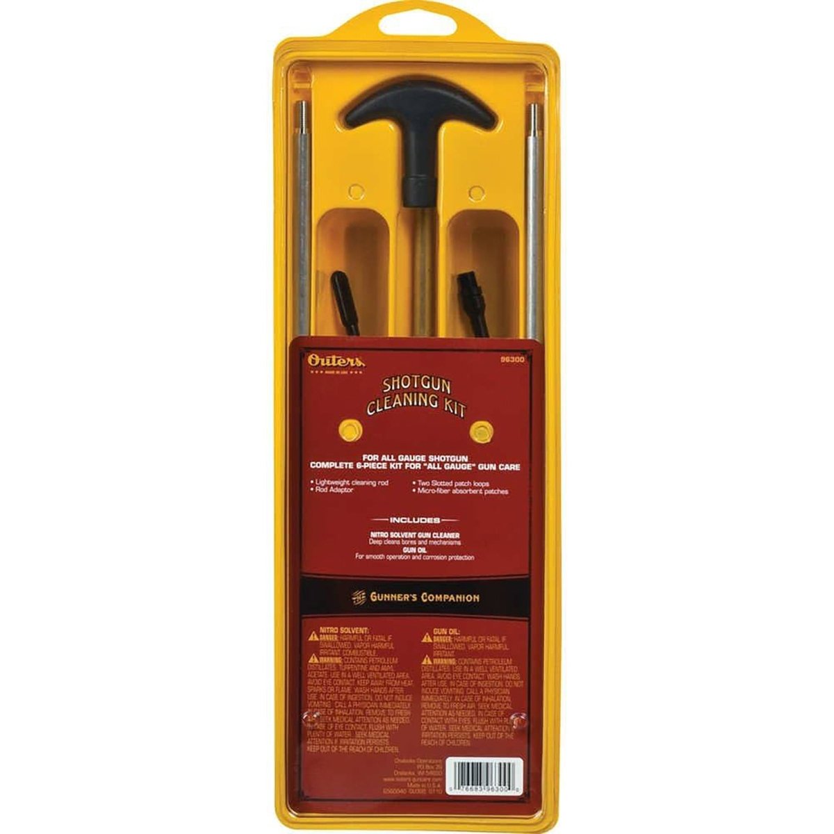 Outers Aluminum Rod Shotgun Cleaning Kit - Forza Sports