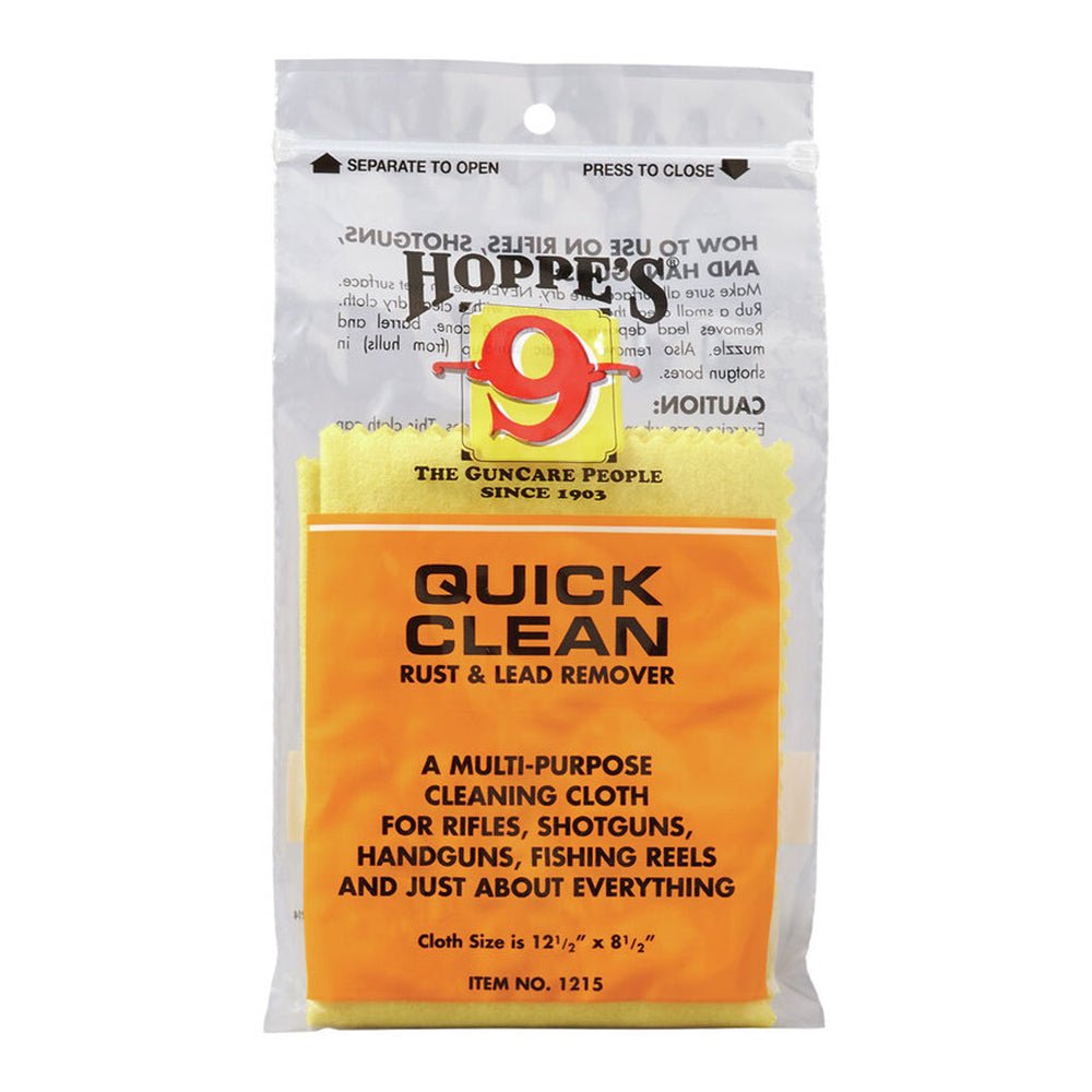 Hoppe's Quick Clean Rust and Lead Remover Cloth - Forza Sports