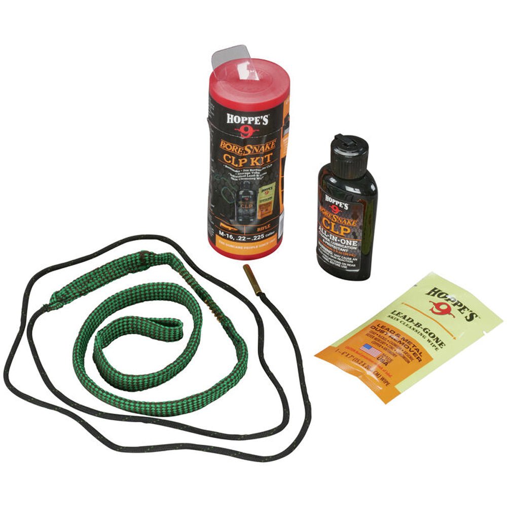 Hoppe's Boresnake CLP .22/.223/5.56mm Rifle Barrel Cleaning Kit - Forza Sports