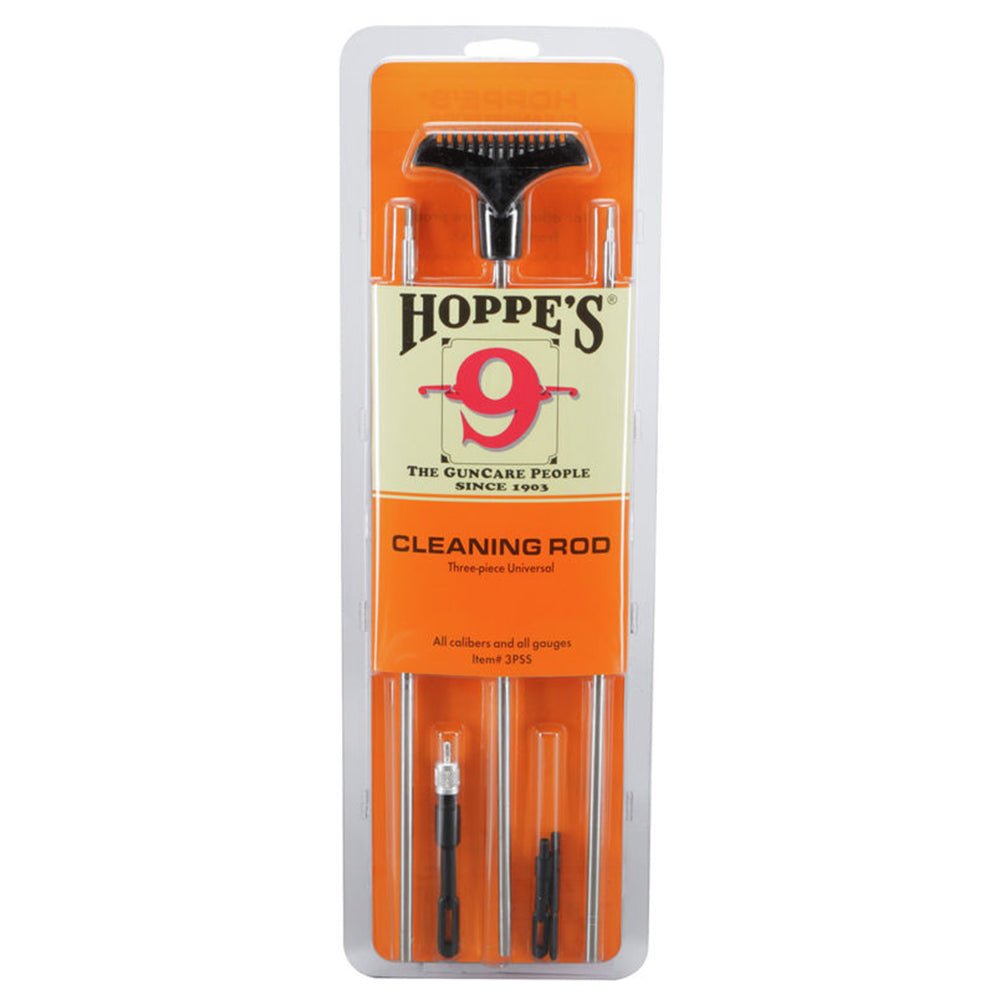 Hoppe's Bench Rest Stainless Steel 3 - Piece Cleaning Rods - Forza Sports