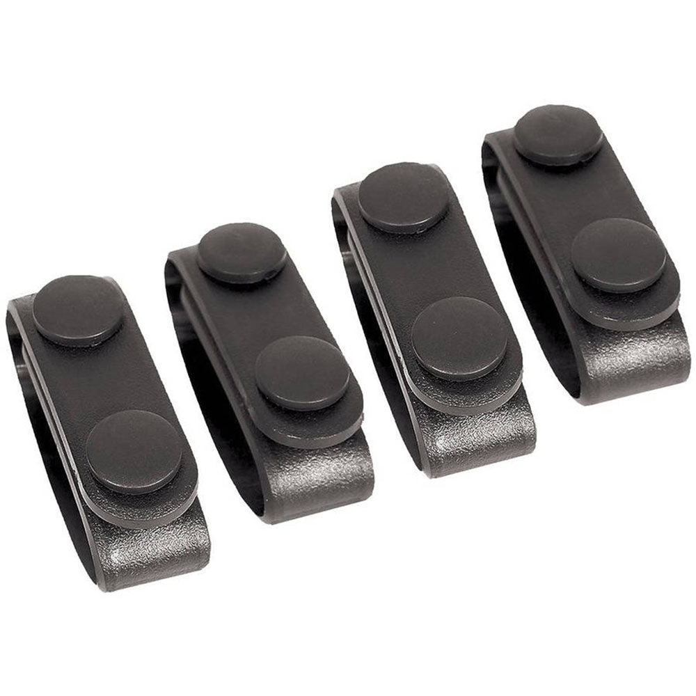 Blackhawk Molded Belt Keepers 4 - Pack - Black - Forza Sports