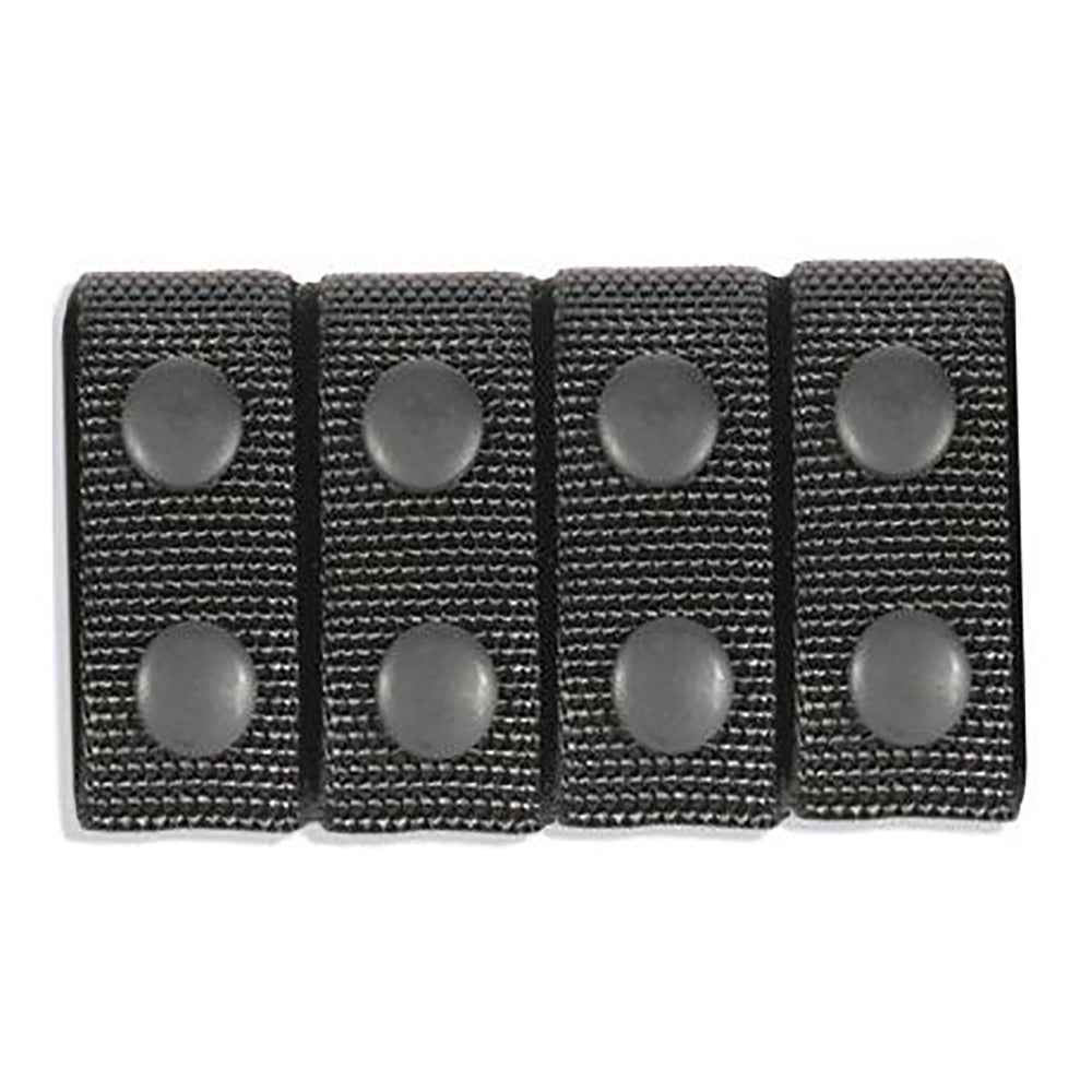 Blackhawk 2" Nylon Belt Keepers 4 - Pack - Black - Forza Sports