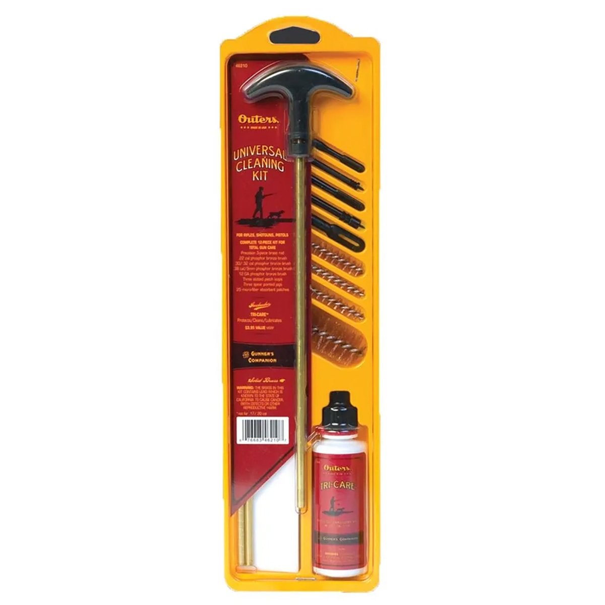 Outers Brass Rod Universal Cleaning Kit with Brushes - Forza Sports
