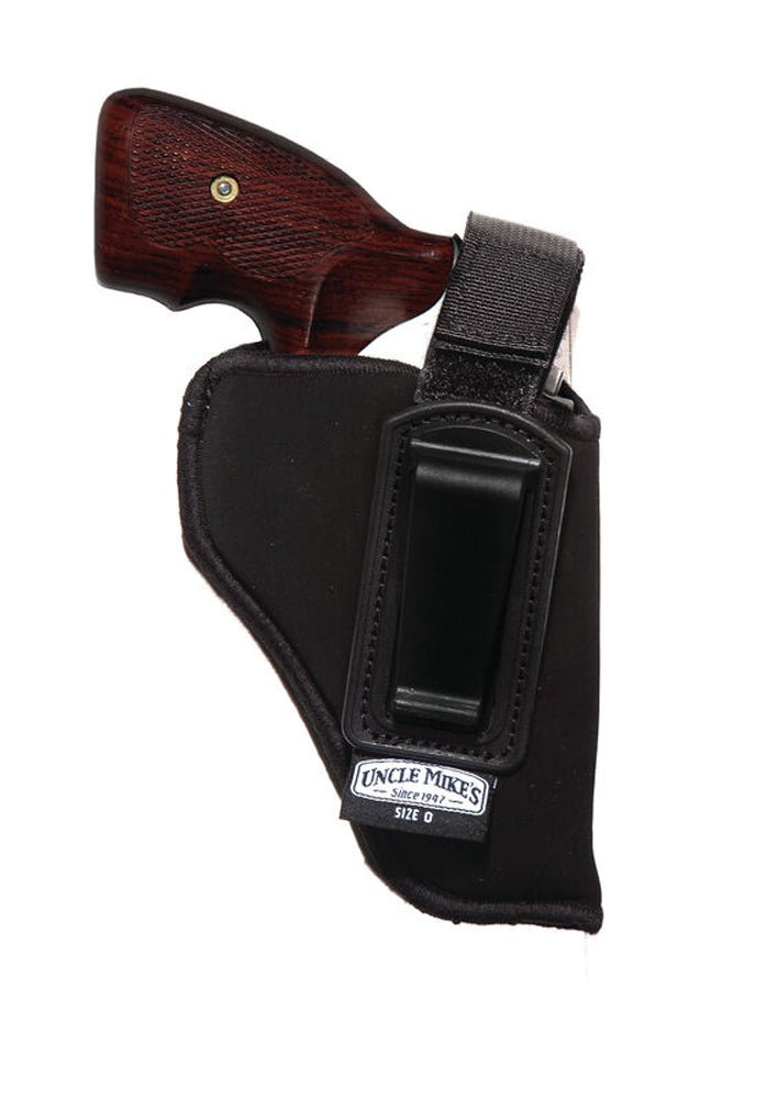 Uncle Mike's Inside - The - Pants Holster with Retention Strap - Black - Forza Sports