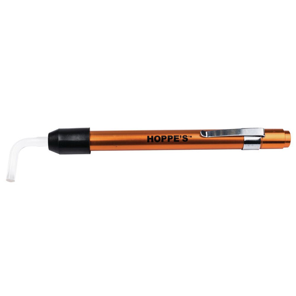 Hoppe's BRL1 Bore Light, 90 - Degree Fiber Optic Inspection Flashlight AAA 9.75" - Forza Sports