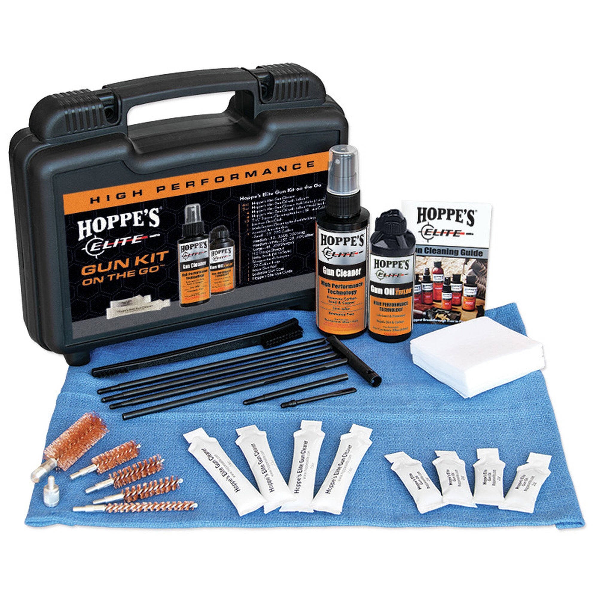 Hoppe's Elite Gun Care On-The-Go Cleaning Kit Hoppes