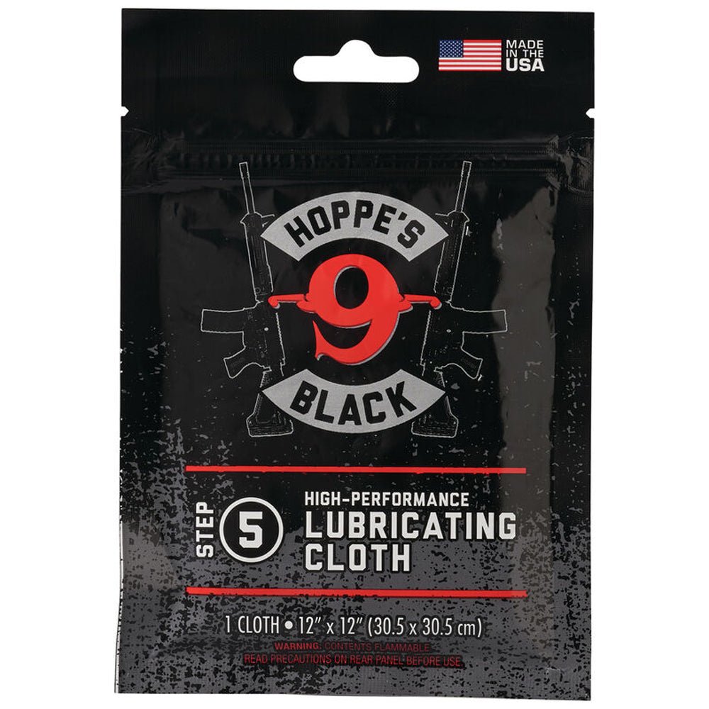 Hoppe's Black Pre - Treated Lubricating Cloth - Forza Sports