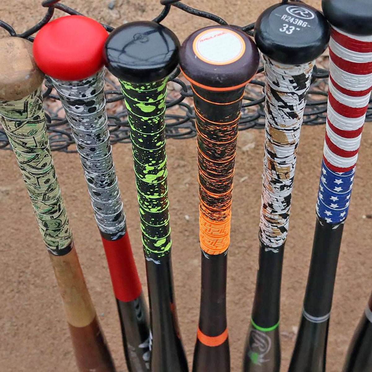 Vulcan Solid Series 1.75mm Ultralight Advanced Polymer Bat Grip Tape Wrap - Forza Sports
