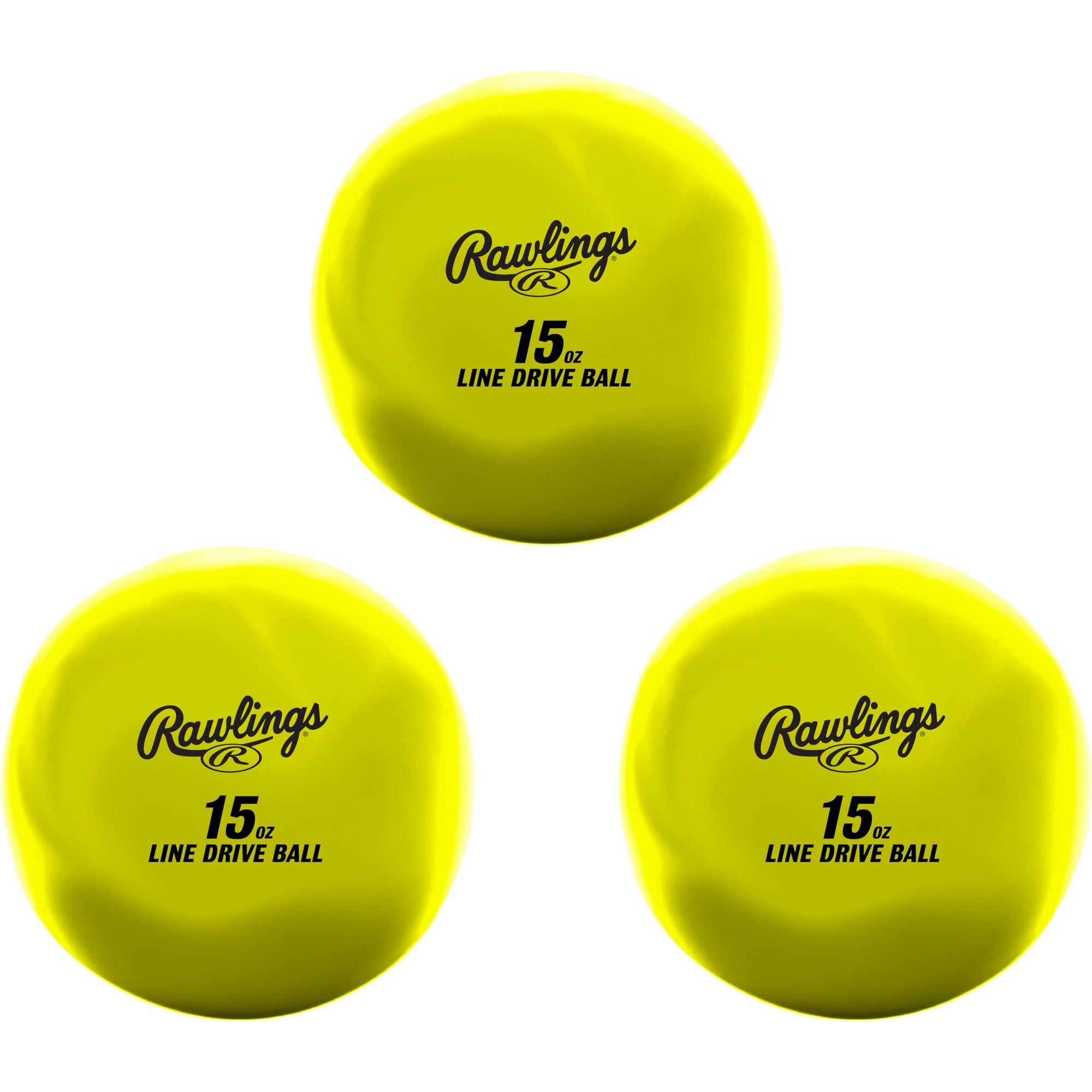 Rawlings Baseball/Softball Line-Drive Weighted Training Ball - Yellow Rawlings