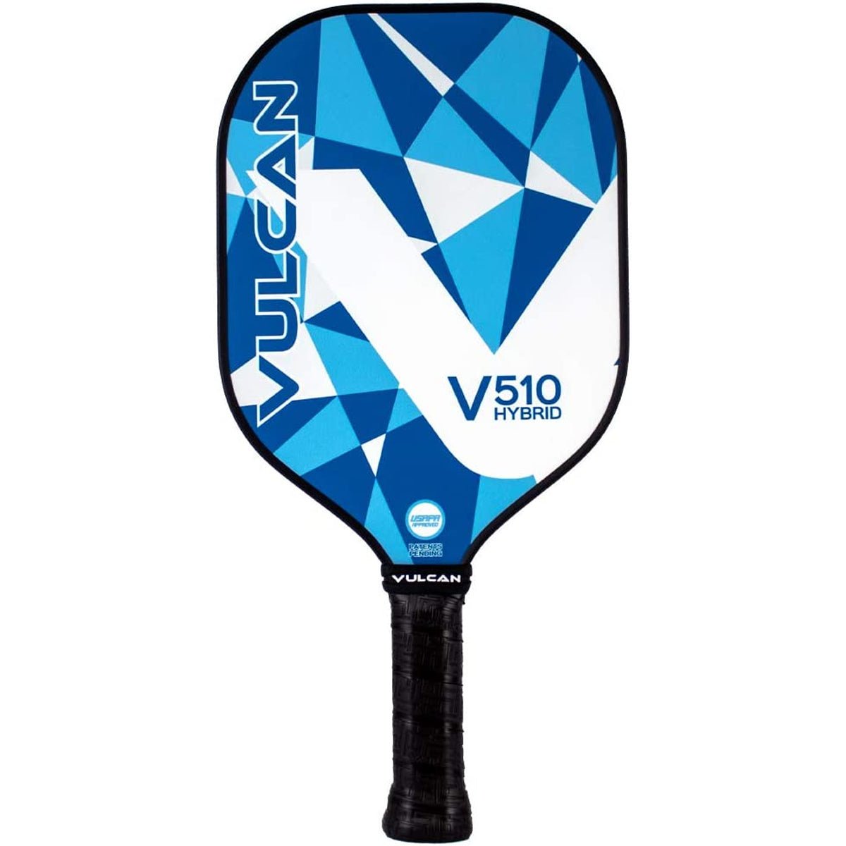 Vulcan V510 Hybrid Pickleball Paddle - Blue Geo - Forza Sports