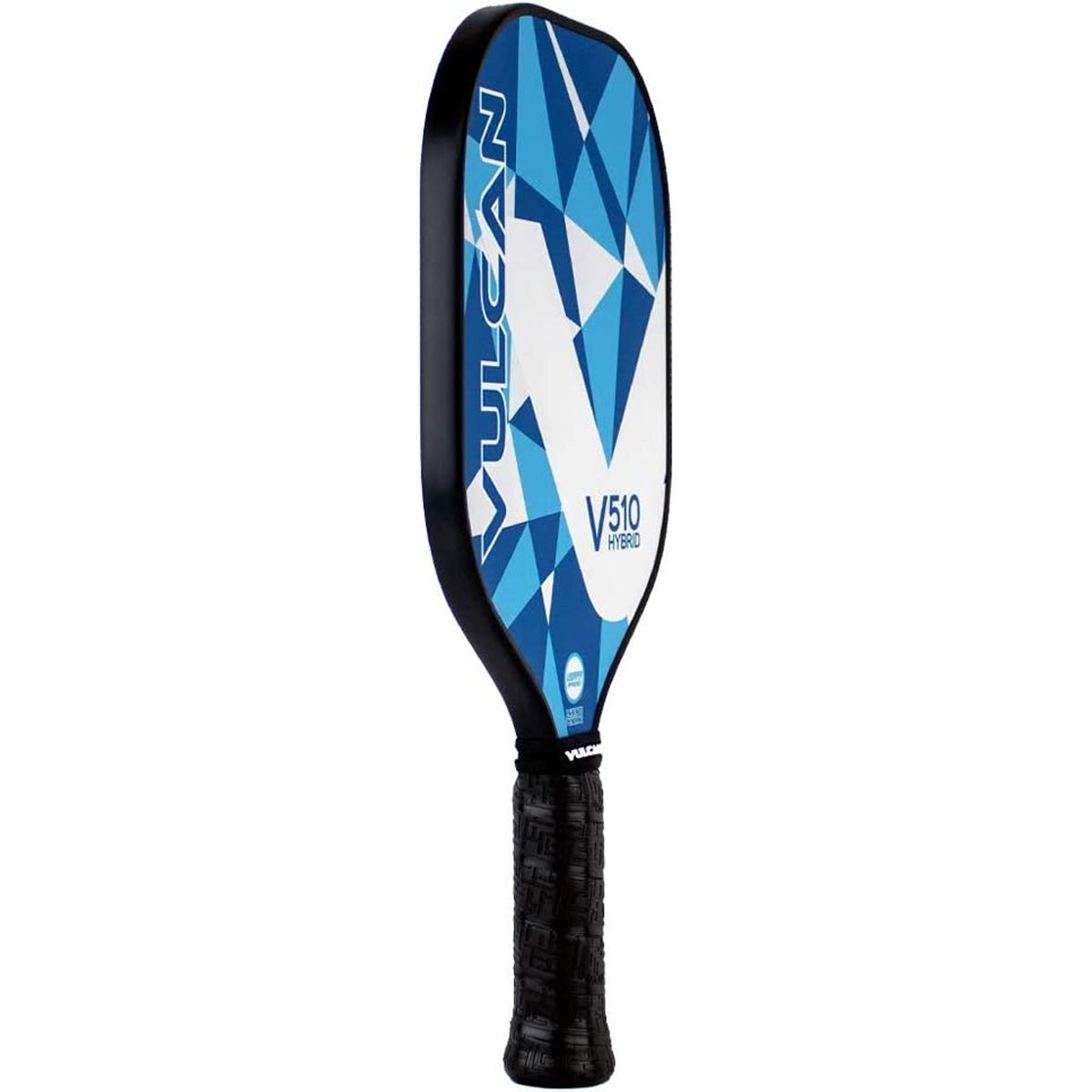 Vulcan V510 Hybrid Pickleball Paddle - Blue Geo - Forza Sports