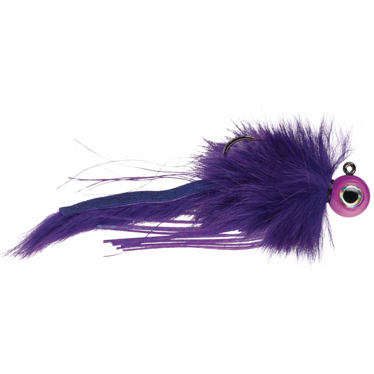 VMC TWCJ Twitchin' Jig, 1/8 oz, Glow Purple Rain UV, Fishing Lure - Forza Sports