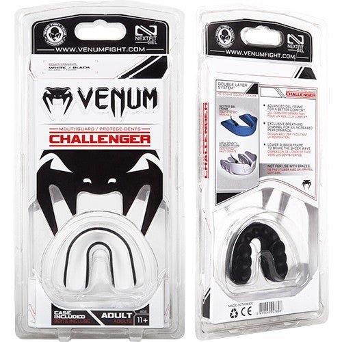 Venum Challenger Mouthguard with Case - Black/Ice - Forza Sports