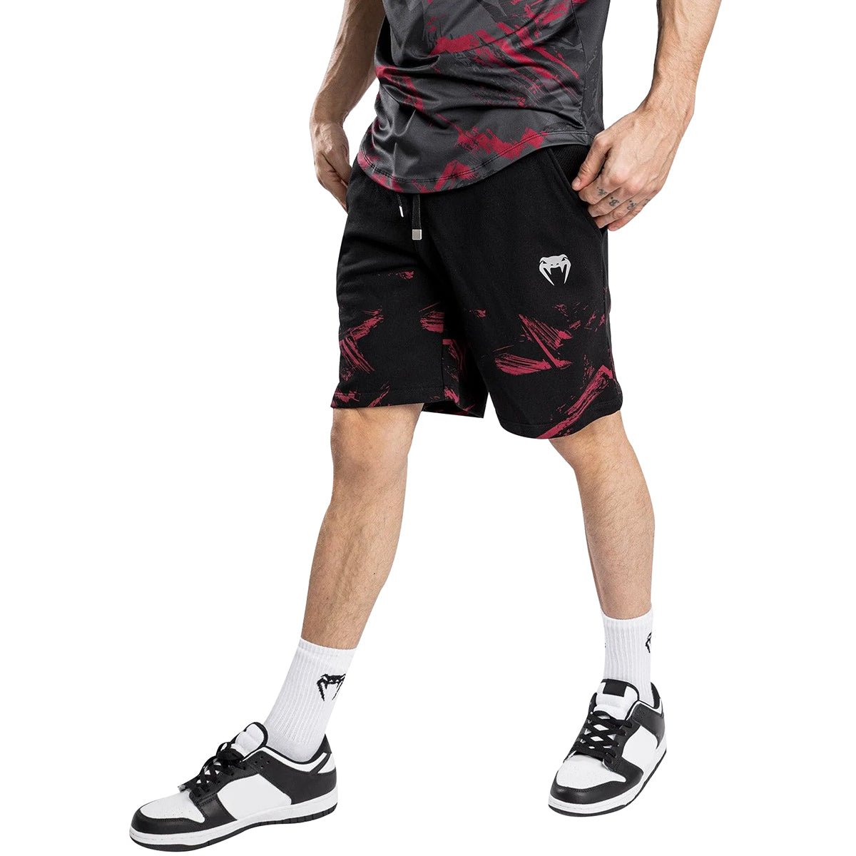 Venum UFC Authentic Fight Week 2.0 Fitness Shorts - Black/Red - Forza Sports
