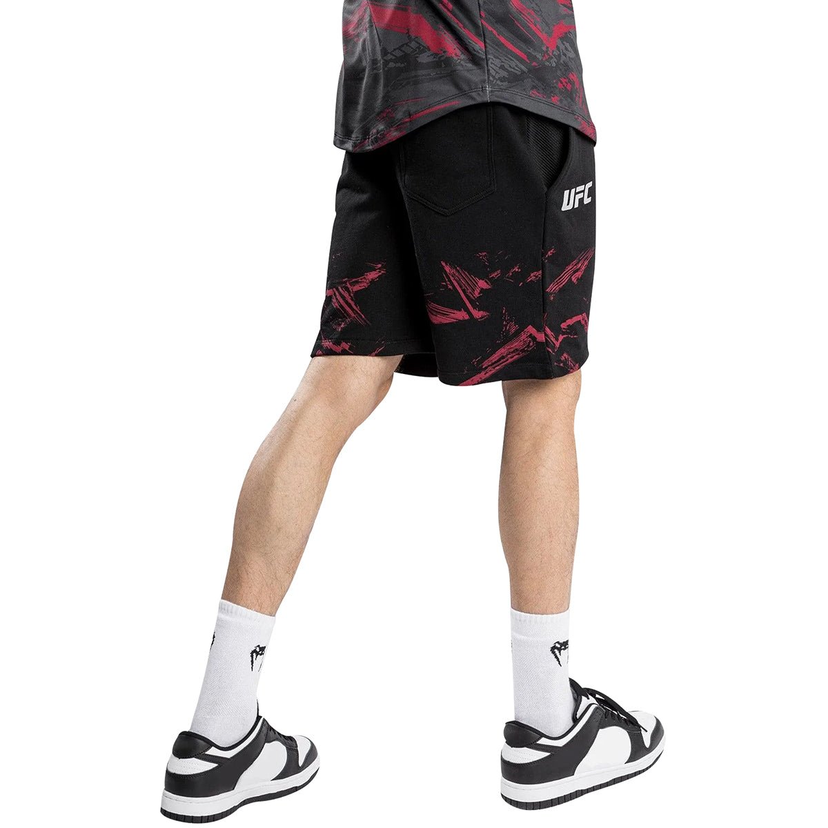 Venum UFC Authentic Fight Week 2.0 Fitness Shorts - Black/Red - Forza Sports