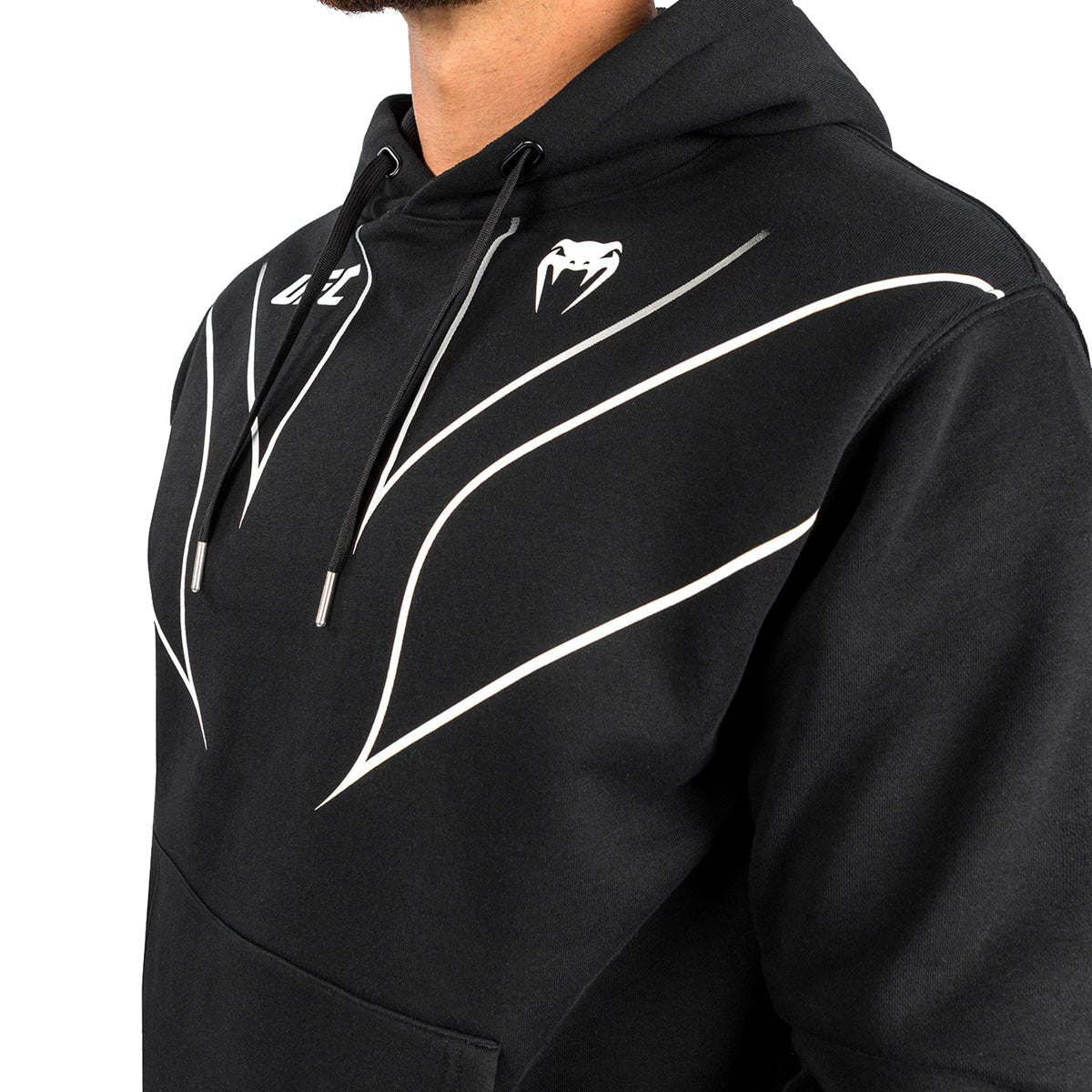 Venum UFC Fight Night 2.0 Replica Pullover Hoodie - Black - Forza Sports