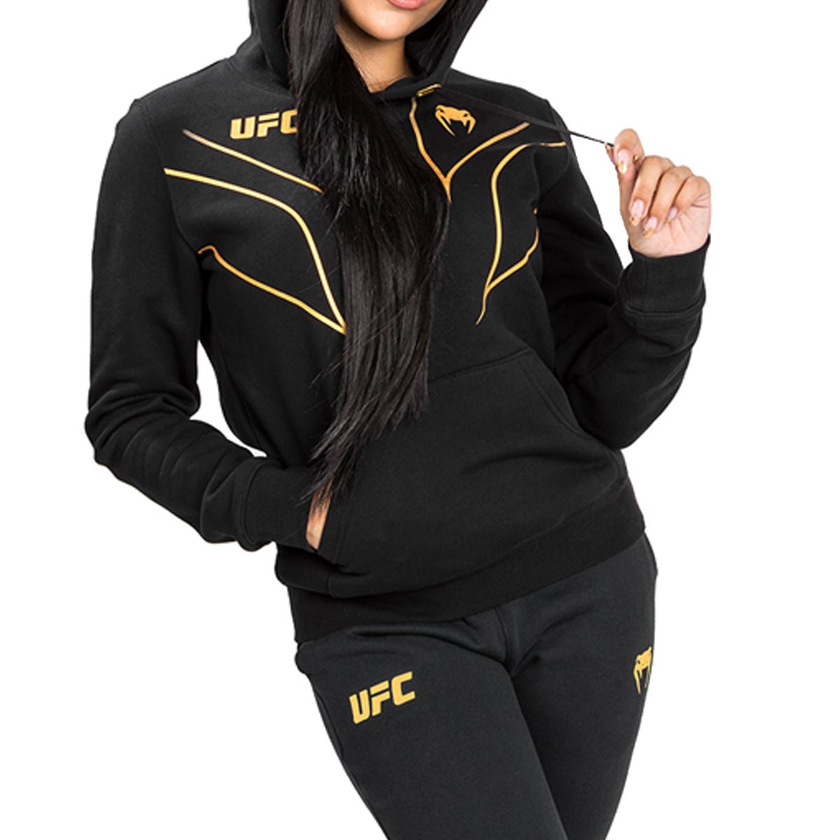 Venum Women's UFC Fight Night 2.0 Replica Pullover Hoodie - Champion - Forza Sports