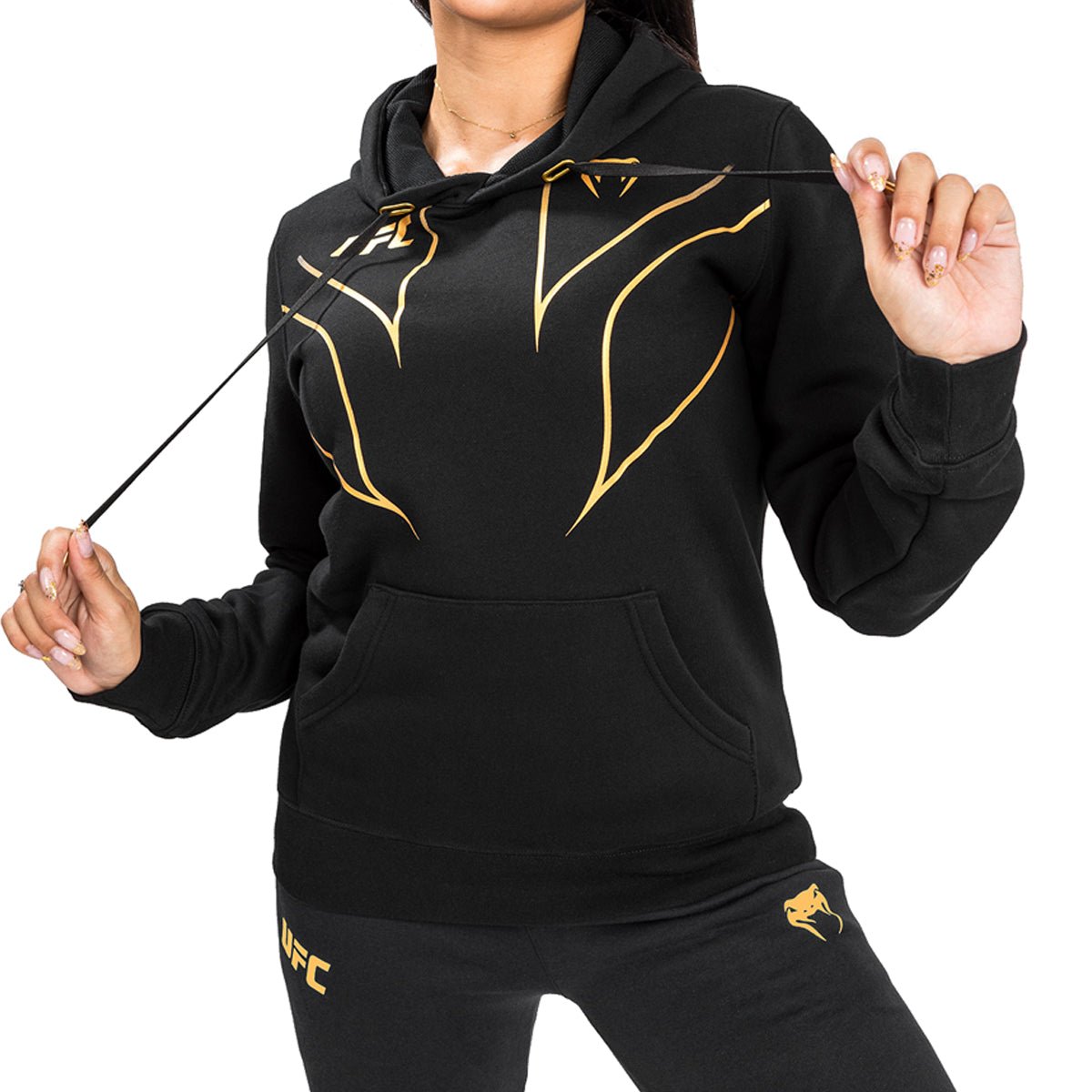 Venum Women's UFC Fight Night 2.0 Replica Pullover Hoodie - Champion - Forza Sports